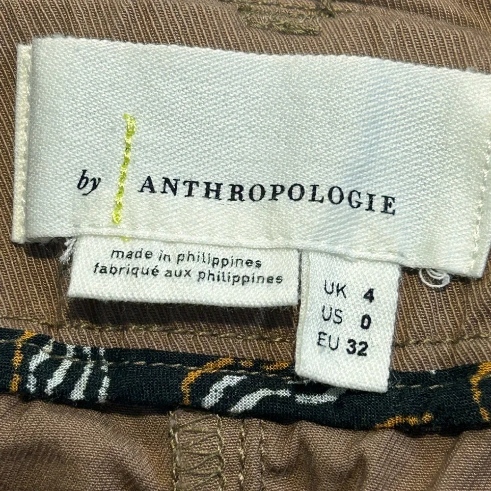 Anthropologie Ellie Utility Trousers
Pants Women's size 0 Brown
Embroidered Belt - Picture 3 of 9